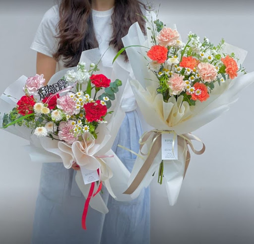꽃한모금 마곡점의 로맨틱한 꽃바구니